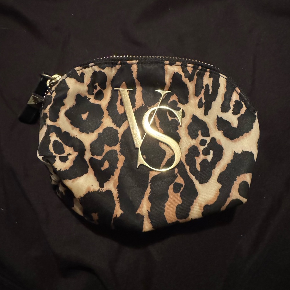 Victorias Secret Cheetah Print Makeup Bag